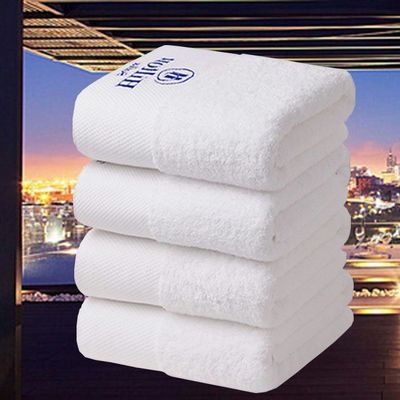 Maßgeschneiderte 100% reine Baumwollhandtücher mit hoher Wasserabsorption perfekt für Zuhause und Hotel