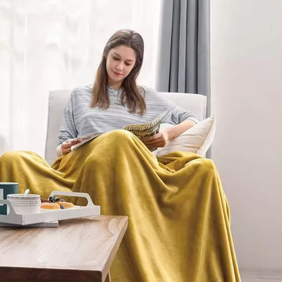 Super weiche Mikrofiber-Flanelldecke im europäischen und amerikanischen Stil