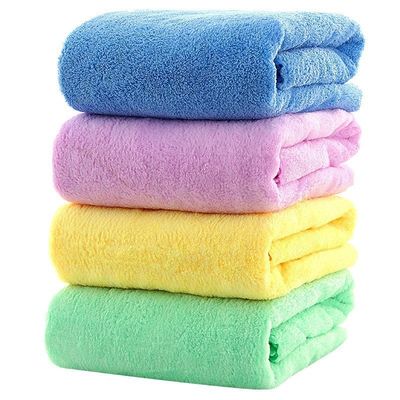 Top-Rating angepasste Farbe Verdickte Korallenfleece Handtuch Bad Set perfekt für alle Altersgruppen