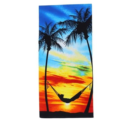 Zusammengepasste Designs unterstützt Super Weich gedruckte Mikrofiber 100% Polyester Strandhandtuch