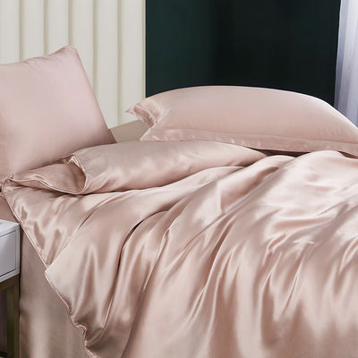 100% 6A reine Seide Komfort Set Bettwäsche Luxus Seiden Bettwäsche Sets mit individuellem Logo