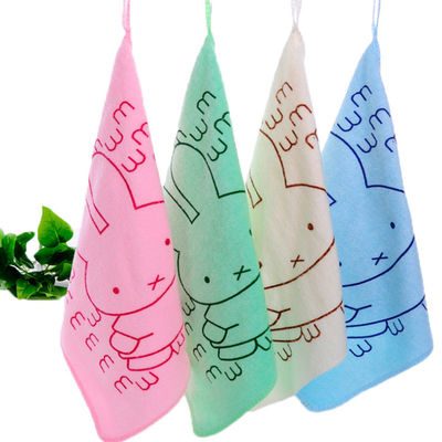 Küchen Mikrofiber Kinderhandtuch 25*25cm Weiches Absorptionsreinigungshandtuch für Kinder