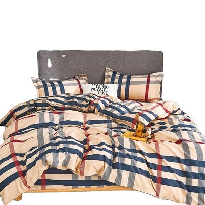 Echte weiche 100% Polyester Karikatur Bettdeckel Bürste Mikrofiber Bettwäsche Set