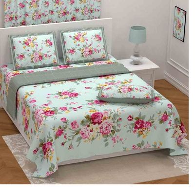 108 x 108 Zoll benutzerdefiniertes, gelenkfreies Doppelbettblatt in Twill-Baumwolle für Hochzeiten