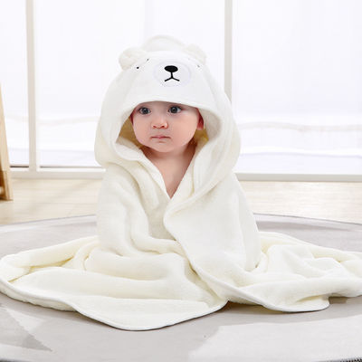Farben Neugeborenes Tier Baby mit Kapuze Badehandtuch Einfach mit Materialien und digitalen Druck