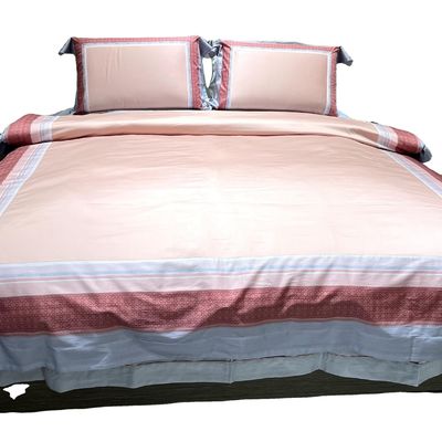 Hotel Bettwäsche Bettwäsche 4 Stück Ägyptische Baumwolle Set mit modernem Patchwork Muster