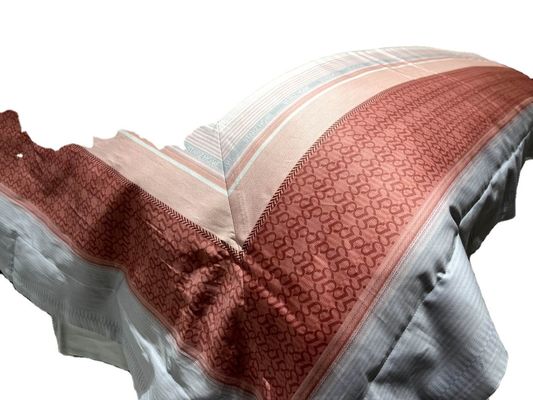 Hotel Bettwäsche Bettwäsche 4 Stück Ägyptische Baumwolle Set mit modernem Patchwork Muster