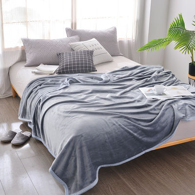 Verdickte Milchfleece Korallenflannel-Sofa-Abdeckung für Büro-Schlaf und Klimaanlage