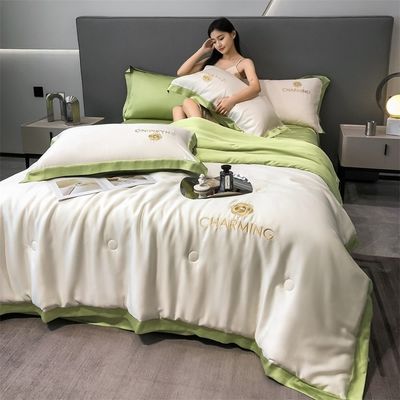 Luxus gewaschener Seidenbroder Sommerdecke 4 Stück 3 Stück kein Haarausfall gesunder Schlaf