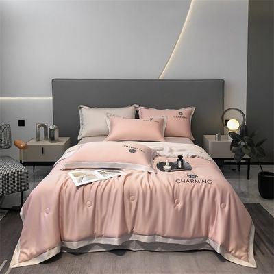 Luxus gewaschener Seidenbroder Sommerdecke 4 Stück 3 Stück kein Haarausfall gesunder Schlaf