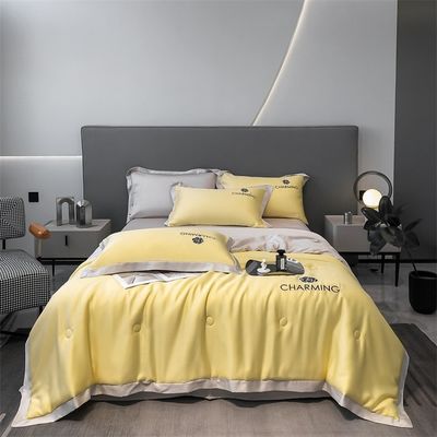Luxus gewaschener Seidenbroder Sommerdecke 4 Stück 3 Stück kein Haarausfall gesunder Schlaf
