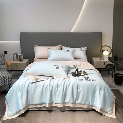 Luxus gewaschener Seidenbroder Sommerdecke 4 Stück 3 Stück kein Haarausfall gesunder Schlaf
