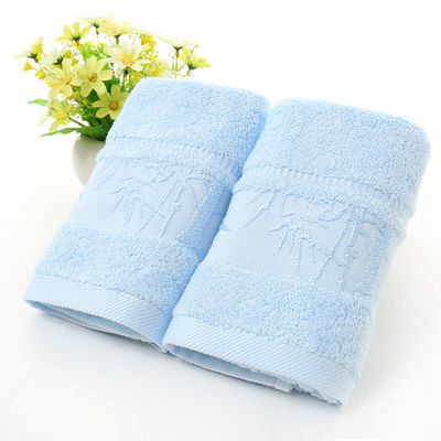 Heißes Jacquard Bambusfaserhandtuch 25*50cm für weiche und absorbierende Haushaltsreinigung