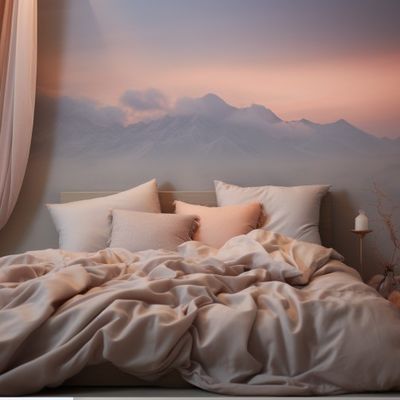 Home Anpassen Drucken Königin King Größe Baumwolle Bettwäsche Sets mit Pflanzen Blumen und Pflanzen