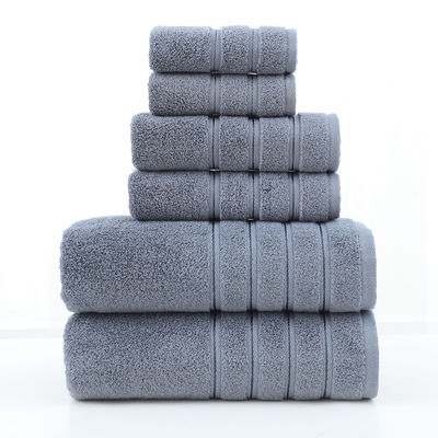 Custom Logo Hotel Badetuch Set 100% Baumwolle Nachhaltiges Badetuch für Zuhause