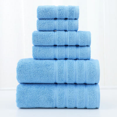 Custom Logo Hotel Badetuch Set 100% Baumwolle Nachhaltiges Badetuch für Zuhause
