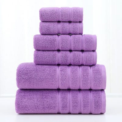 Custom Logo Hotel Badetuch Set 100% Baumwolle Nachhaltiges Badetuch für Zuhause