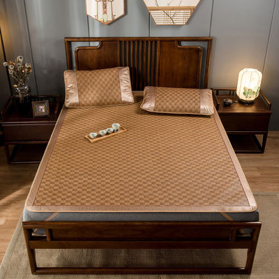Bleiben Sie diesen Sommer kühl und komfortabel mit einem individuell anpassbaren dreiteiligen Rattan-Matten-Set