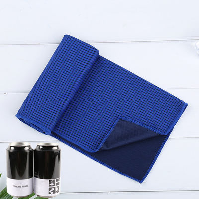 Custom Logo Polyester Mikrofiber Kühlhandtuch für Sport und Outdoor-Aktivitäten