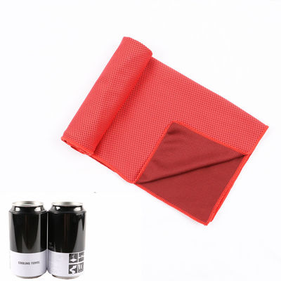 Custom Logo Polyester Mikrofiber Kühlhandtuch für Sport und Outdoor-Aktivitäten