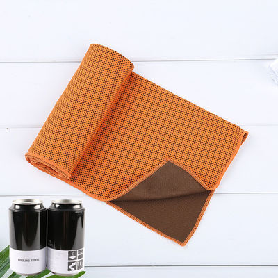 Custom Logo Polyester Mikrofiber Kühlhandtuch für Sport und Outdoor-Aktivitäten