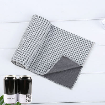 Custom Logo Polyester Mikrofiber Kühlhandtuch für Sport und Outdoor-Aktivitäten