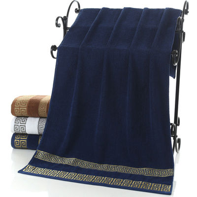 3kg Luxus-Hotel Stickerei Custom Dicke Super Weich Bad Bad 100% Baumwolle Handtuch-Sets