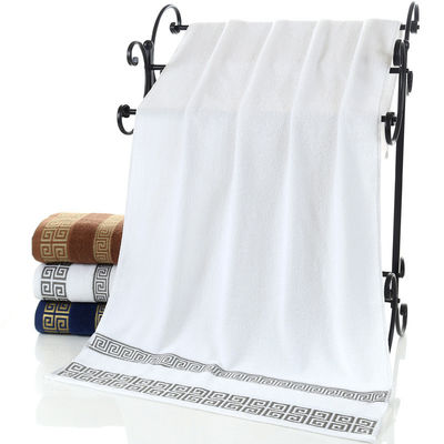 3kg Luxus-Hotel Stickerei Custom Dicke Super Weich Bad Bad 100% Baumwolle Handtuch-Sets