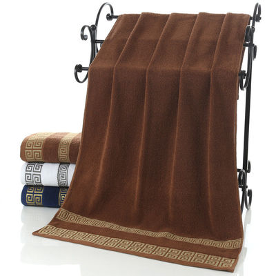 3kg Luxus-Hotel Stickerei Custom Dicke Super Weich Bad Bad 100% Baumwolle Handtuch-Sets