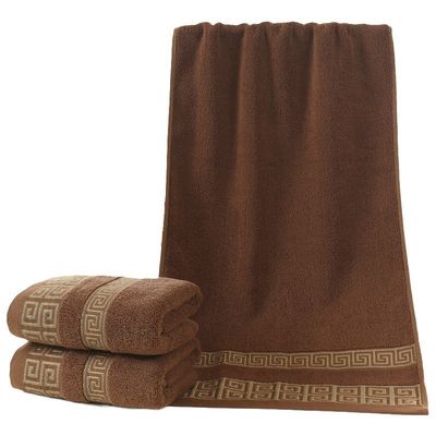 Luxus-Hotel-Bräderie Custom Dicke Super Weich Bad 100% Baumwolle Handtuch-Sets