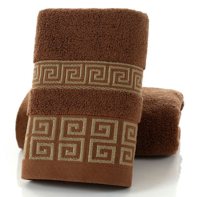 Luxus-Hotel-Bräderie Custom Dicke Super Weich Bad 100% Baumwolle Handtuch-Sets