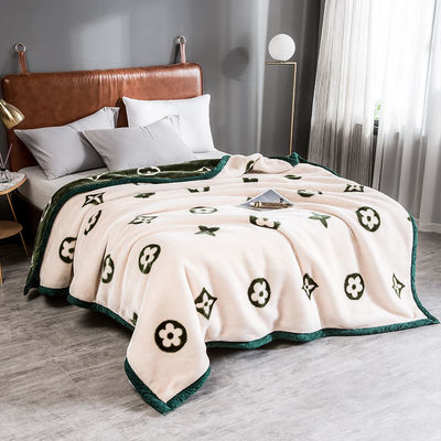 Multifunktionale beliebte Sublimationsdecke für den Winter Luxus Bett gedruckte Heimdecke