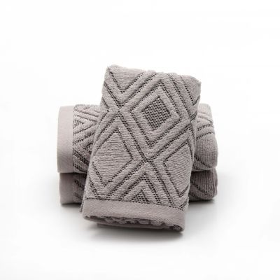 Home Spa 35*75 Größe Luxus Broderierte gestreifte Badetücher für Hotelhandtücher