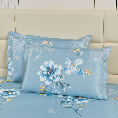 Bleiben Sie den ganzen Sommer cool mit unserem Jacquard Ice Silk Cool Mat Drei-Stücke-Bettwäsche-Set