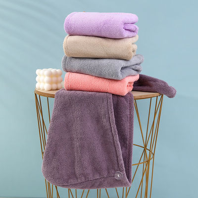 Home Hotel Spa Mikrofiber Duschkappe für Trockenhaartücher