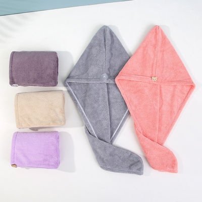 Home Hotel Spa Mikrofiber Duschkappe für Trockenhaartücher