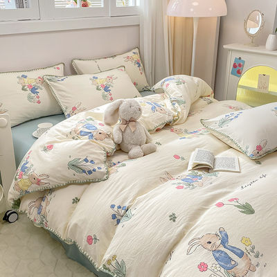 Farbfestheit Grad 4 Designer-Bettwäsche-Sets für Kingsize-Bettwäsche und Komforter-Sets