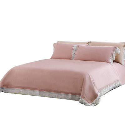 3-4 kg Luxus-Satin-Seiden-Hotel-Bettwäsche Set mit schönen exquisiten Jacquard Muster