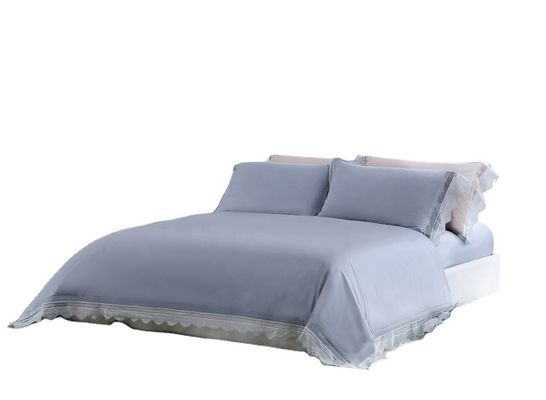 3-4 kg Luxus-Satin-Seiden-Hotel-Bettwäsche Set mit schönen exquisiten Jacquard Muster