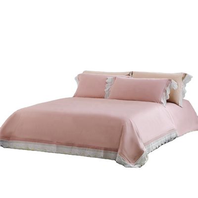 3-4 kg Luxus-Satin-Seiden-Hotel-Bettwäsche Set mit schönen exquisiten Jacquard Muster