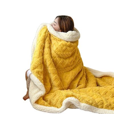 Decken Massivfarbe Super weiche dicke Flannel Sherpa Fleece Decken für Ihren Kunden