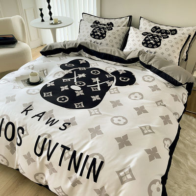 King Size Bettwäsche Set 100% Polyester 3D bed bed bed cover Luxus Bettwäsche moderner Stil