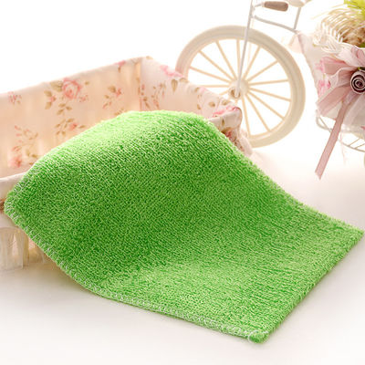 Rechteckige Mikrofiber-Küchenreinigungstücke mit kleinem gestreiftem Stoff und Kundenlogo