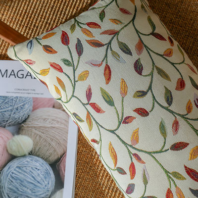 Einweg Jacquard Willow Leaf Pillow 450/350g 3D Sanding Pillow Core enthalten