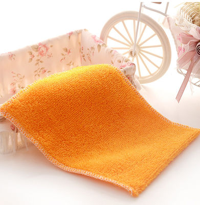 Rechteckige Mikrofiber-Küchenreinigungstücke mit kleinem gestreiftem Stoff und Kundenlogo