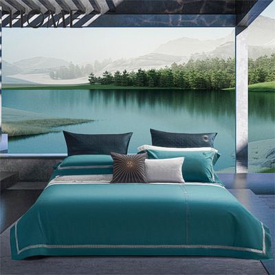 Luftdurchlässige europäische Art 100% Baumwolle Jacquard 300TC