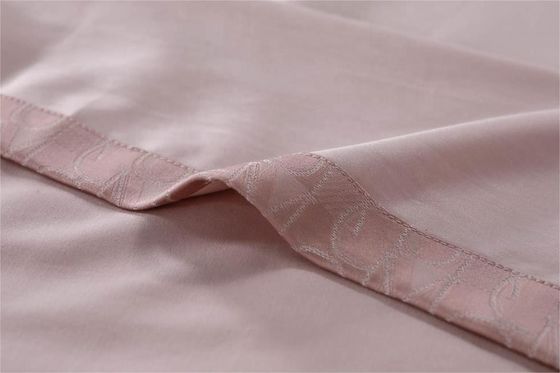 Customized Farbe 300tc Stoff 100% reine Baumwolle Bettwäsche Set für Luxus-Hotel und Familie