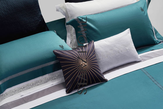 Luftdurchlässige europäische Art 100% Baumwolle Jacquard 300TC