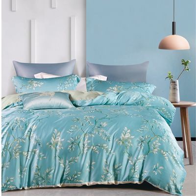 Customized Farbe 4 Stück Luxus Polyester Flachgewebe Weiches Hotel Design Bettwäsche Set für King-Bett