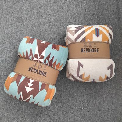 Flannel Sherpa-Decke für Bettwäsche König Königin Twin Size Gewebte Polyester-Boho-Decke
